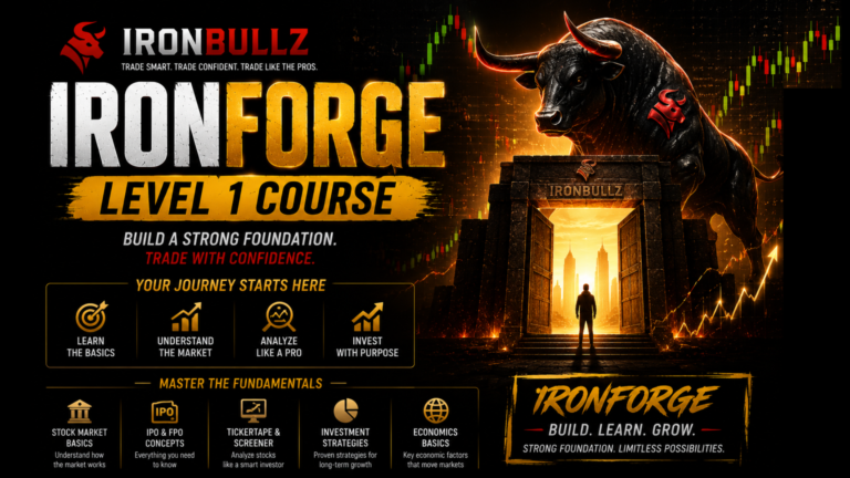 IronForge Foundation Course || Level 1 || IronBullz